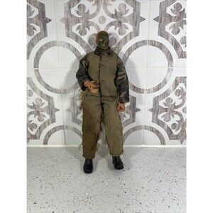 1996 G I.Joe Action Figure In Gilly Suit With‎ Shoes. Painted Face. Camouflage.